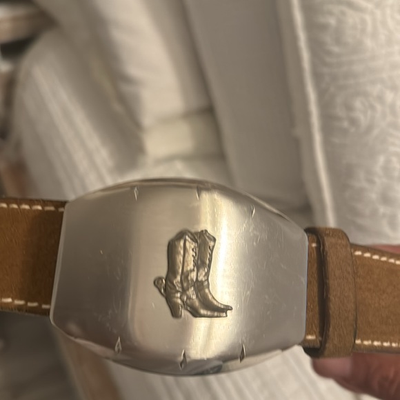Leather belt - Picture 2 of 4